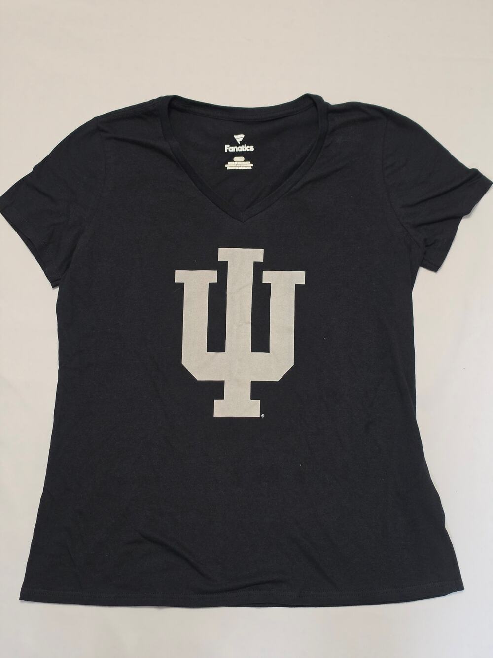 Fanatics Indiana University Women’s Large Black IU Logo Tee – NWOT